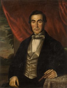 Portret van een man met een boek